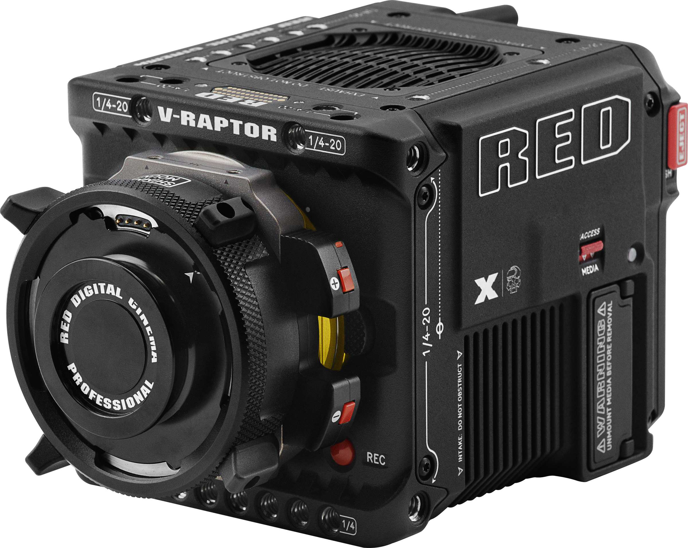 RED® V-RAPTOR Z to PL Adapter w/ Electronic ND Filter Pack